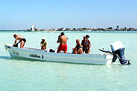 Boat Tour in Ria Maya