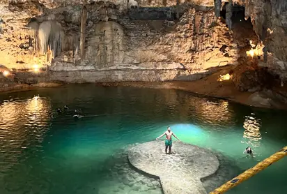 Suytun Cenote Swim
				
